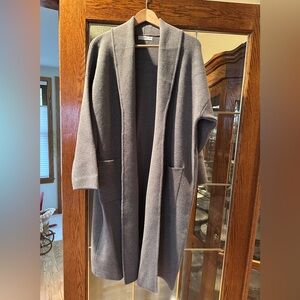 Woman’s mango sweater coat